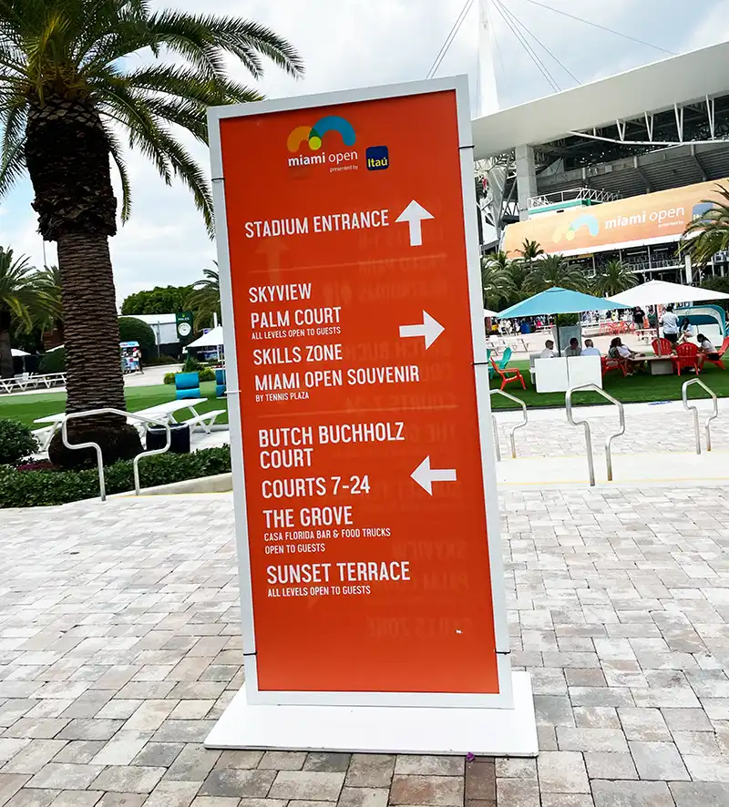 Miami Open: Assisti de perto um dos maiores torneios de tênis do mundo